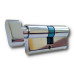 Цилиндр замка COMETA 60 (30*30T) knob normal хром
